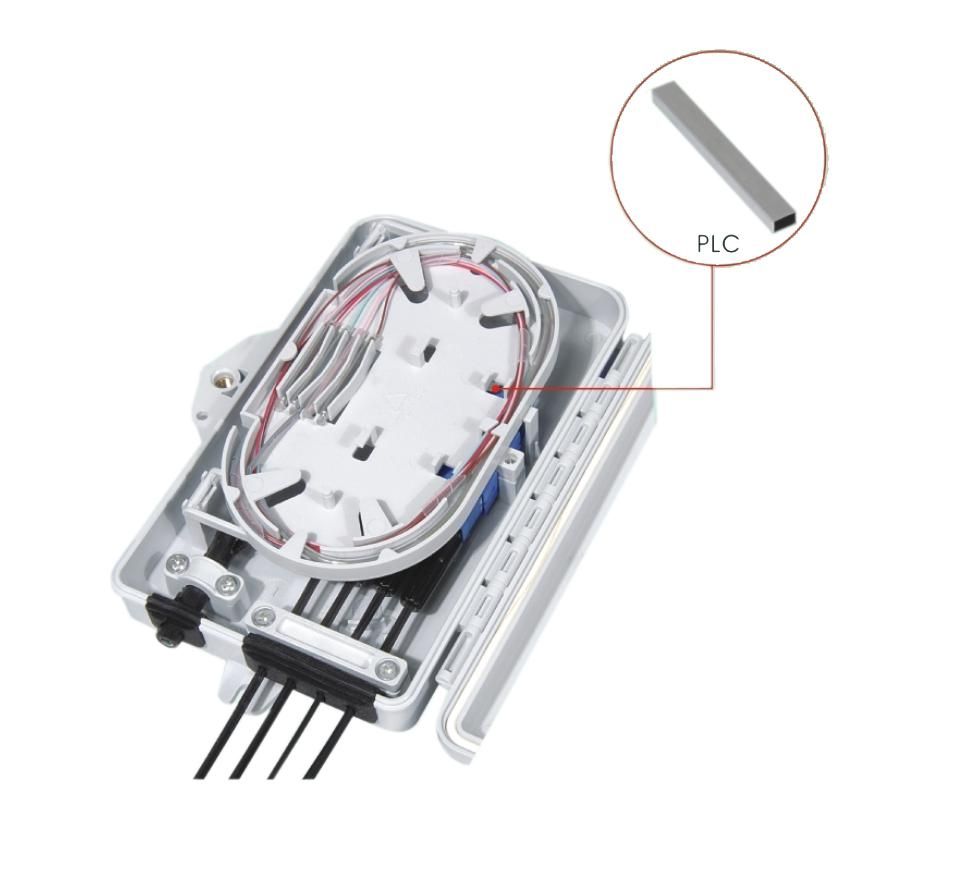 Коробка распределительная оптическая SNR [ SNR-FTTH-FDB-04T ] (цвет белый)